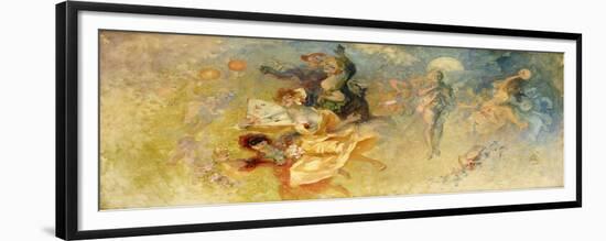 The Masked Ball-Jules Chéret-Framed Giclee Print