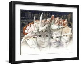 The Masks-Skarlett-Framed Giclee Print