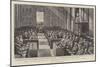 The Masonic Service in Rochester Cathedral, the Dean's Sermon-Herbert Johnson-Mounted Giclee Print