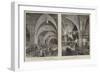 The Masons' Strike at the New Law Courts-null-Framed Giclee Print