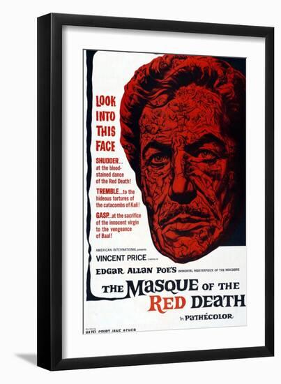 The Masque Of The Red Death, 1965-null-Framed Art Print