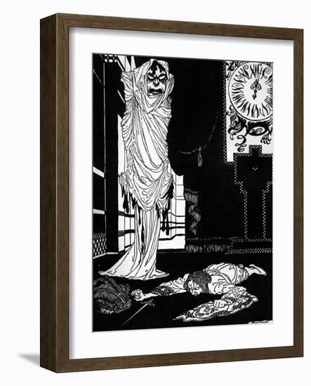 'The Masque of the Red Death' by Edgar Allan Poe-Arthur Rackham-Framed Giclee Print