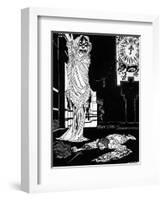 'The Masque of the Red Death' by Edgar Allan Poe-Arthur Rackham-Framed Giclee Print