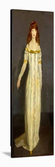 The Masquerade Dress, 1911-Robert Cozad Henri-Stretched Canvas