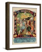 The Masquerade March Two Step, Sam DeVincent Collection, National Museum of American History-null-Framed Art Print