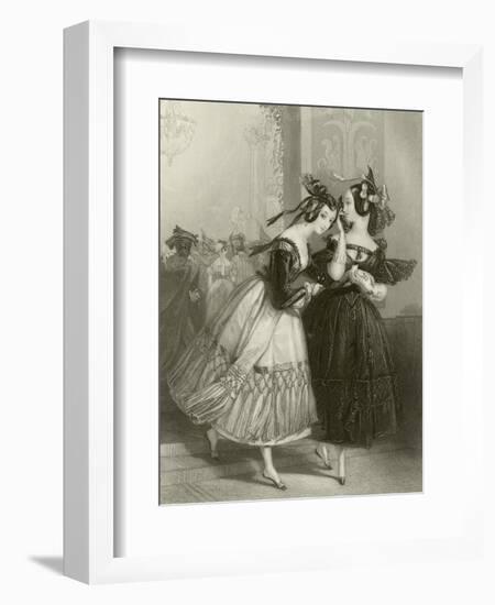 The Masquerade-Edward Henry Corbould-Framed Giclee Print