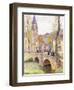 The Mass Hour at Bastide Du Vert, C.1920-Henri Martin-Framed Giclee Print