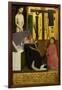 The Mass of Saint Gregory, Ca 1460-Simon Marmion-Framed Giclee Print