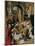 The Mass of Saint Gregory the Great, Ca 1510-1520-Adriaen Isenbrant-Mounted Giclee Print