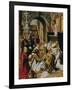 The Mass of Saint Gregory the Great, Ca 1510-1520-Adriaen Isenbrant-Framed Giclee Print