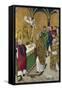 The Mass of Saint Hubert. Shutter from the Werden Altarpiece, Ca 1485-null-Framed Stretched Canvas