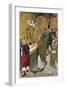 The Mass of Saint Hubert. Shutter from the Werden Altarpiece, Ca 1485-null-Framed Giclee Print