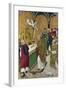 The Mass of Saint Hubert. Shutter from the Werden Altarpiece, Ca 1485-null-Framed Giclee Print