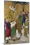 The Mass of Saint Hubert. Shutter from the Werden Altarpiece, Ca 1485-null-Mounted Giclee Print