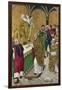 The Mass of Saint Hubert. Shutter from the Werden Altarpiece, Ca 1485-null-Framed Giclee Print