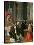 The Mass of St. Gregory-Adriaen Isenbrant-Stretched Canvas