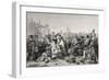 The Massacre at Cawnpore in 1857, from 'The History of the Indian Mutiny' Published in 1858-English School-Framed Giclee Print