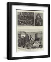 The Massacre at Erzeroum-null-Framed Premium Giclee Print