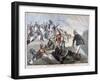 The Massacre of an English Mission in Benin, 1897-F Meaulle-Framed Giclee Print