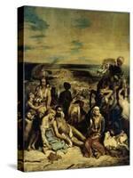 The Massacre of Chios-Eugene Delacroix-Stretched Canvas