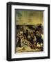 The Massacre of Chios-Eugene Delacroix-Framed Premium Giclee Print