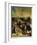 The Massacre of Chios-Eugene Delacroix-Framed Premium Giclee Print