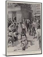 The Massacre of Christians in the Streets at Galata-Henry Marriott Paget-Mounted Giclee Print