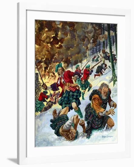 The Massacre of Glencoe-Peter Jackson-Framed Giclee Print