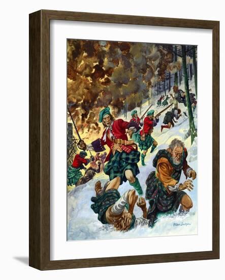 The Massacre of Glencoe-Peter Jackson-Framed Giclee Print