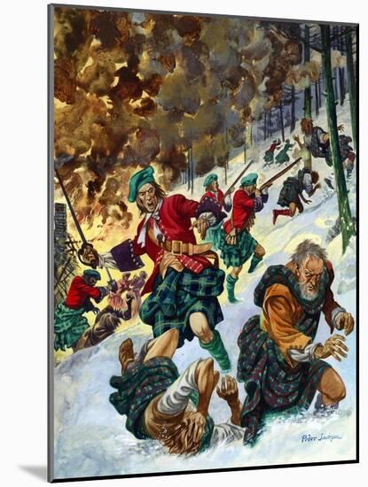 The Massacre of Glencoe-Peter Jackson-Mounted Giclee Print