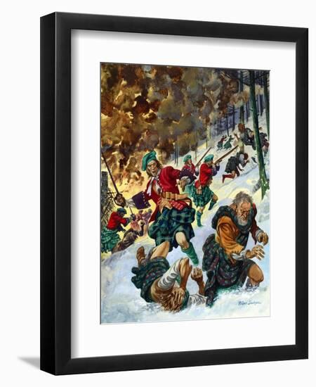 The Massacre of Glencoe-Peter Jackson-Framed Giclee Print