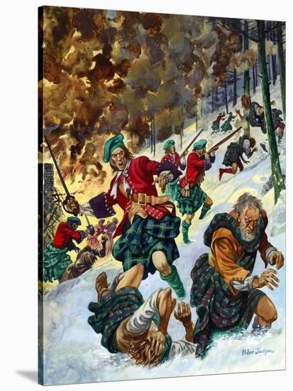 The Massacre of Glencoe-Peter Jackson-Stretched Canvas