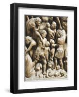 The Massacre of Innocents, Detail from Pergamon or Pulpit-Nicola Pisano-Framed Giclee Print