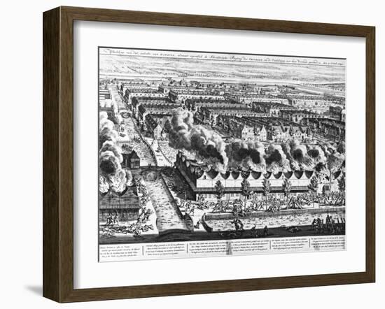 The Massacre of the Chinese Community in Batavia (Jakarta) Carried Out by the Dutch-null-Framed Giclee Print