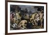 The Massacre of the Innocents, 1590-Cornelis Cornelisz. van Haarlem-Framed Giclee Print