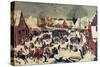 The Massacre of the Innocents, 1593-Pieter Brueghel the Younger-Stretched Canvas