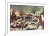 The Massacre of the Innocents, 1593-Pieter Brueghel the Younger-Framed Giclee Print