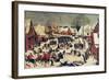 The Massacre of the Innocents, 1593-Pieter Brueghel the Younger-Framed Giclee Print