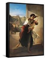 The Massacre of the Innocents, 1852-Antonio Puccinelli-Framed Stretched Canvas