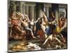 The Massacre of the Innocents, C.1631-Giovanni Francesco Romanelli-Mounted Giclee Print