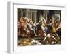 The Massacre of the Innocents, C.1631-Giovanni Francesco Romanelli-Framed Giclee Print