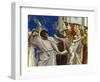 The Massacre of the Innocents, Detail from Life and Passion of Christ, 1303-1305-Giotto di Bondone-Framed Giclee Print