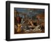 The Massacre of the Innocents (Oil on Canvas)-Sebastien Bourdon-Framed Giclee Print