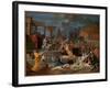 The Massacre of the Innocents (Oil on Canvas)-Sebastien Bourdon-Framed Giclee Print