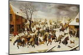 The Massacre of the Innocents-Pieter Bruegel the Elder-Mounted Giclee Print