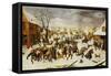 The Massacre of the Innocents-Pieter Bruegel the Elder-Framed Stretched Canvas