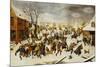 The Massacre of the Innocents-Pieter Bruegel the Elder-Mounted Giclee Print