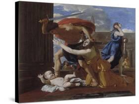 The Massacre of the Innocents-Nicolas Poussin-Stretched Canvas