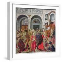 The Massacre of the Innocents-Matteo Di Giovanni Di Bartolo-Framed Giclee Print