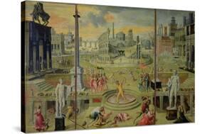 The Massacre of the Triumvirate, 1566-Antoine Caron-Stretched Canvas